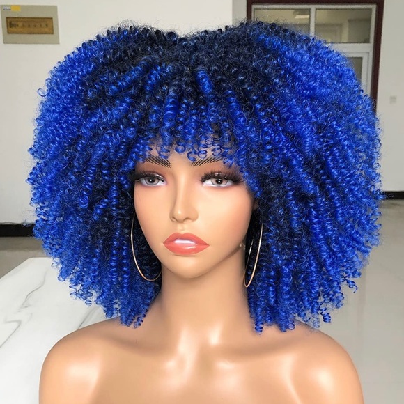 Afro Kinky Curly Wigs - Picture 2 of 7